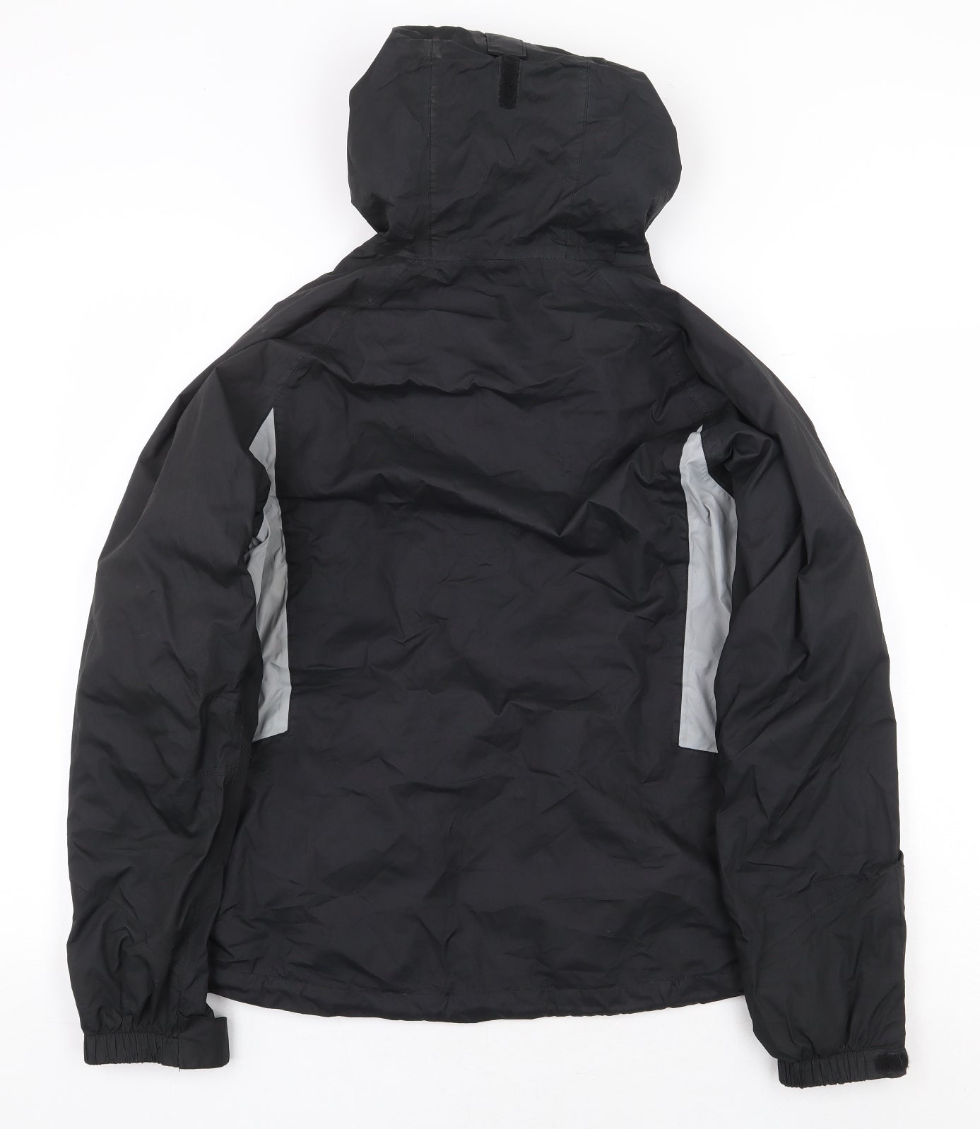 Trespass Boys Black Rain Coat Coat Size 13-14 Years Zip
