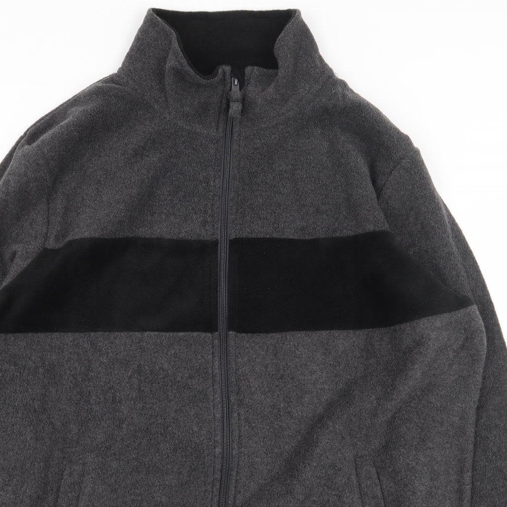 Livergy Mens Grey Jacket Size L Zip