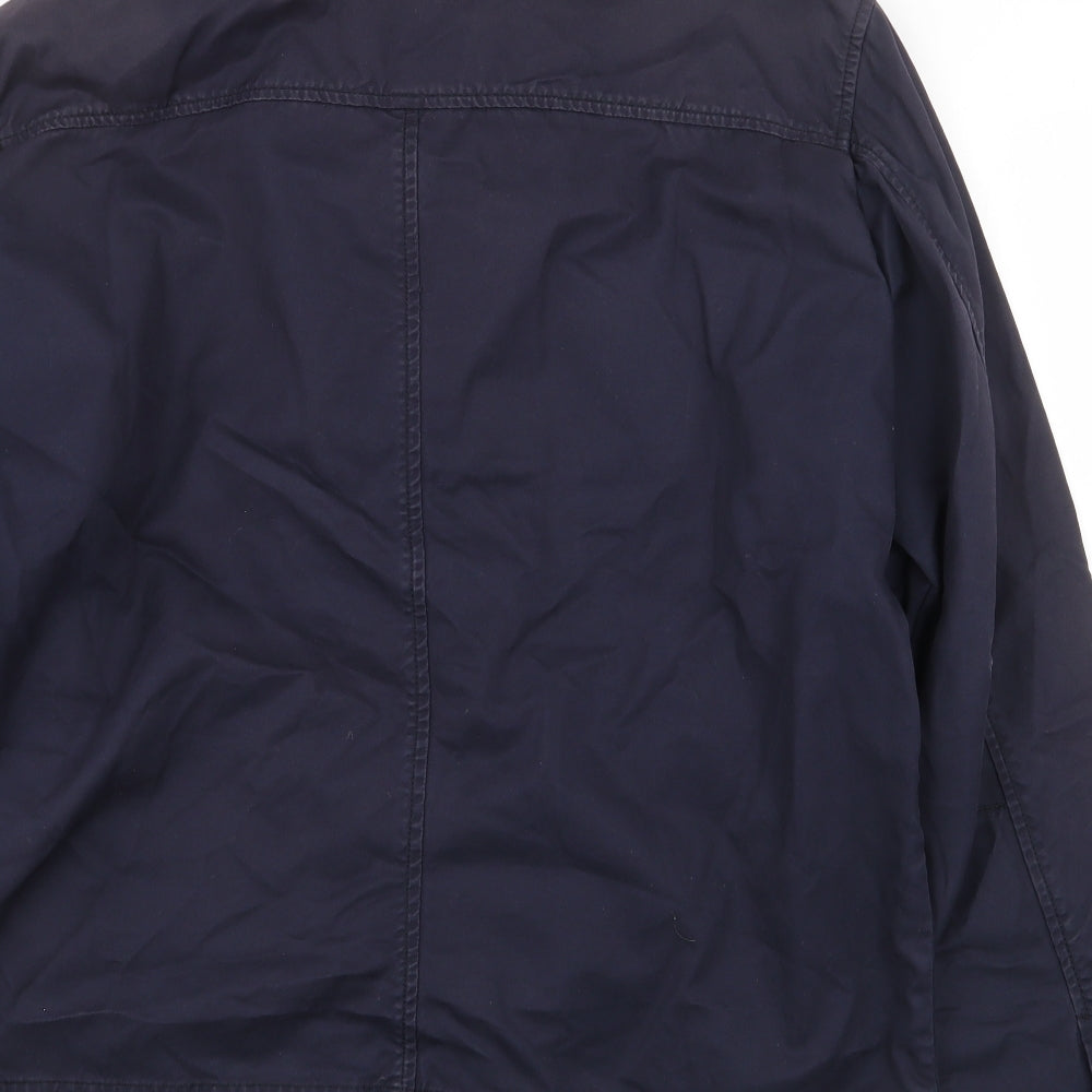 Napapijri Mens Blue Jacket Size L Zip