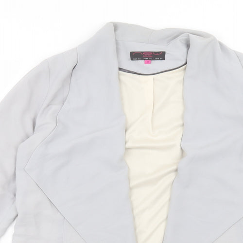 New Look Womens Grey Jacket Size 10