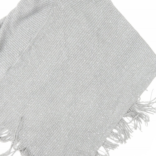 Debenhams Womens Grey Overcoat Poncho One Size