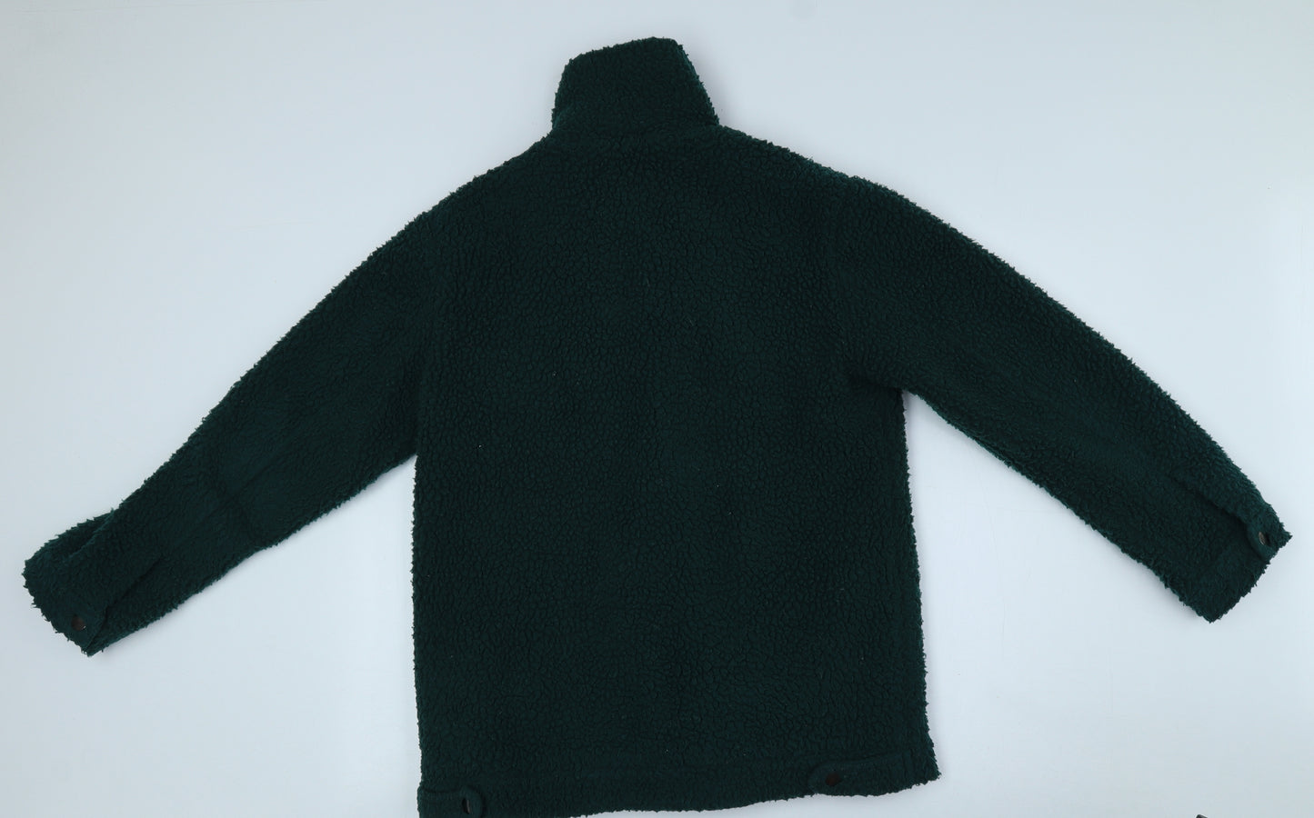 Primark Womens Green Pea Coat Coat Size 10 Button