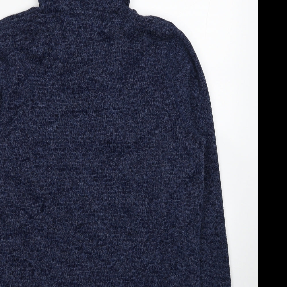 TOG24 Boys Black Polyester Pullover Hoodie Size 15 Years Pullover - Label Size 170cm