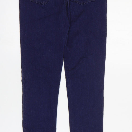 Replay Womens Blue Cotton Skinny Jeans Size 27 in L26 in Regular Zip