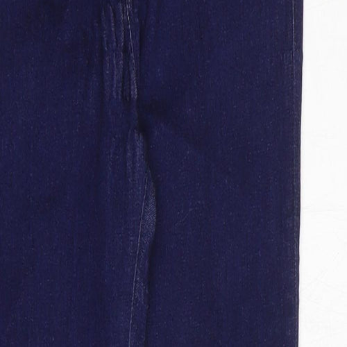 Replay Womens Blue Cotton Skinny Jeans Size 27 in L26 in Regular Zip