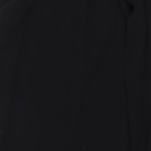 NEXT Womens Black Polyester Kaftan Size 8 V-Neck Pullover