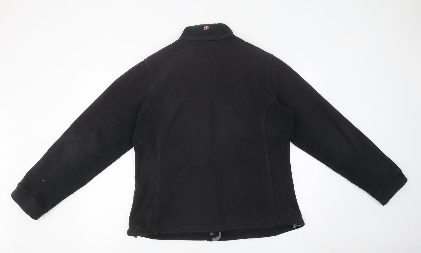 Berghaus Womens Black Jacket Size 16 Zip
