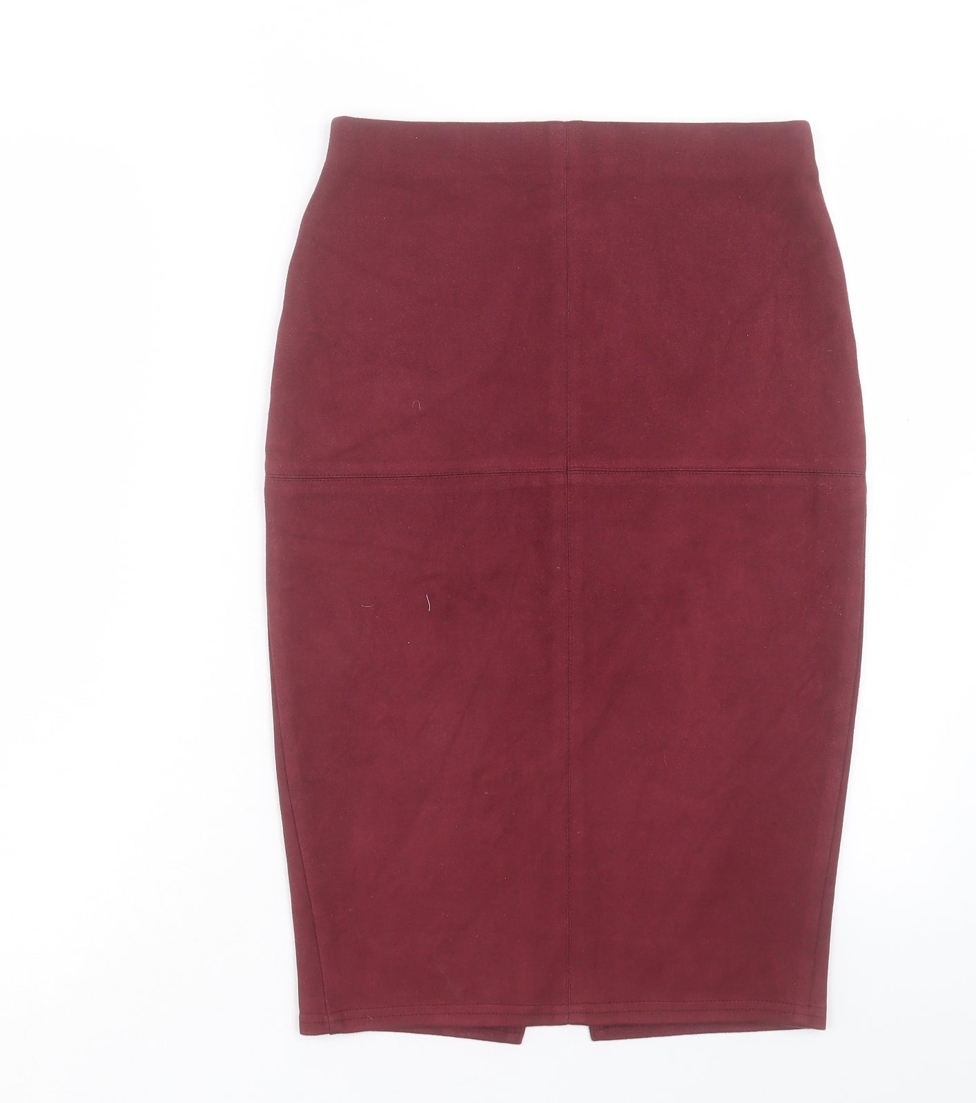 River Island Womens Purple Polyester Straight & Pencil Skirt Size 8