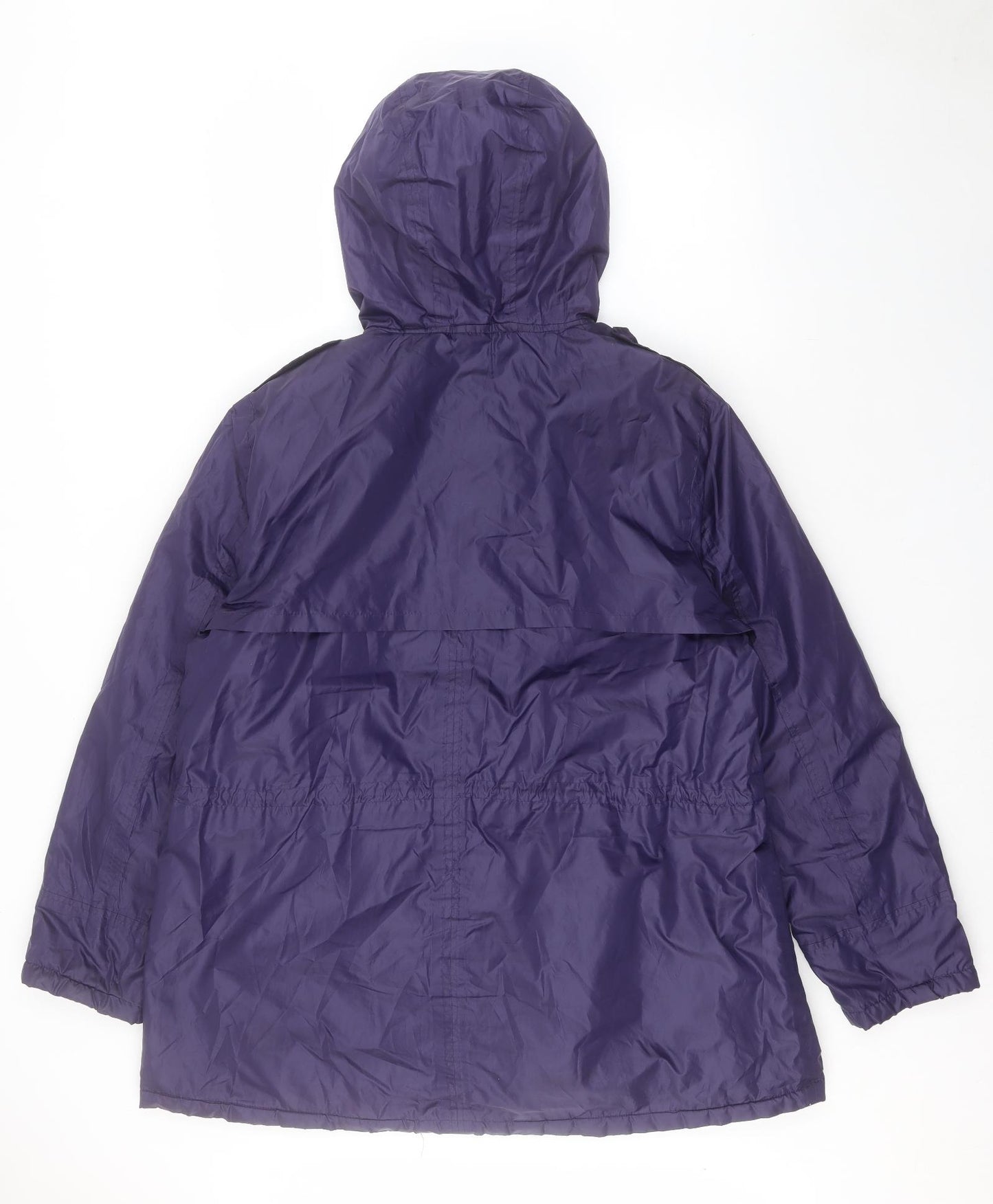 Cotton Traders Womens Purple Jacket Coat Size 20 Zip