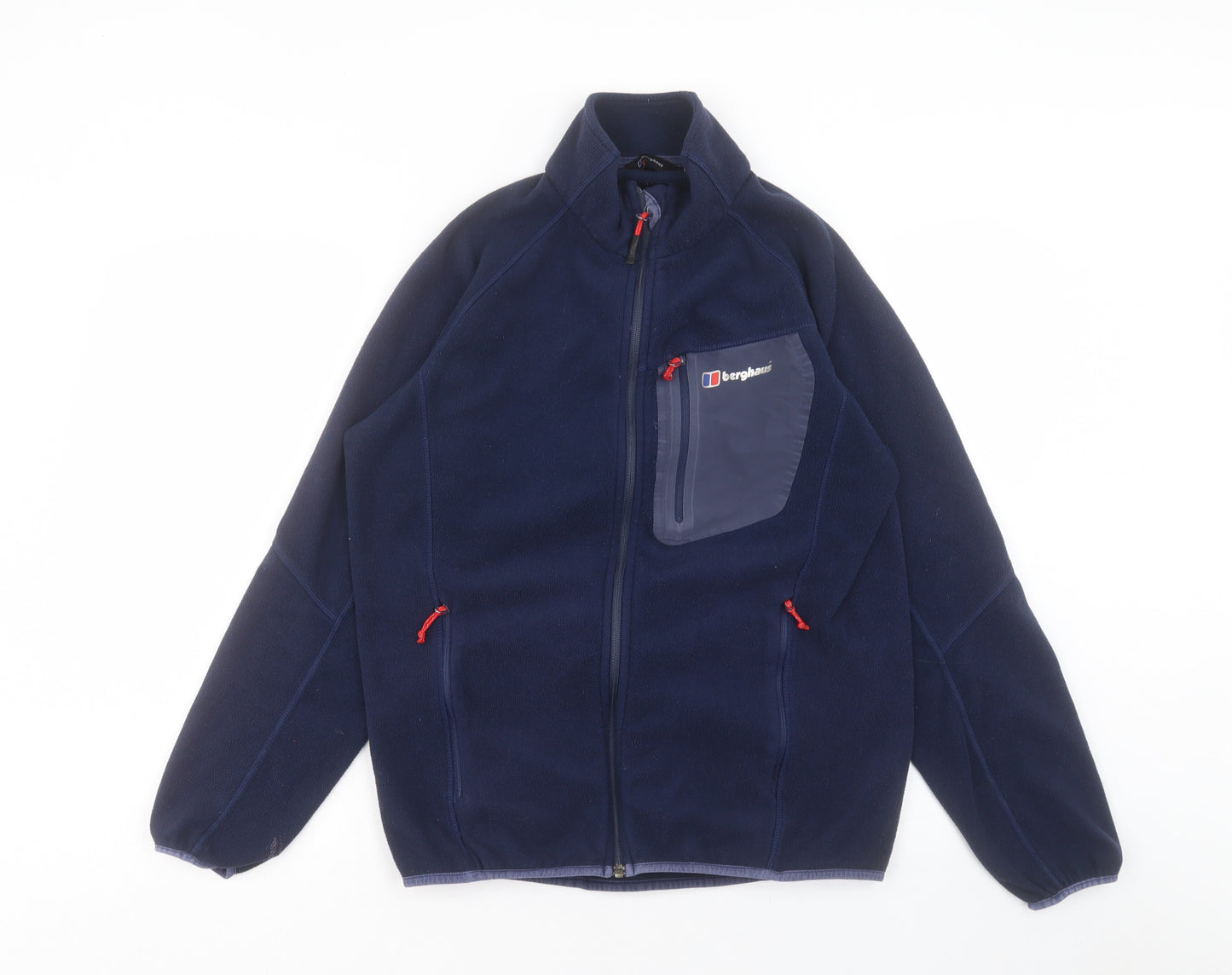 Berghaus Mens Blue Jacket Size M Zip