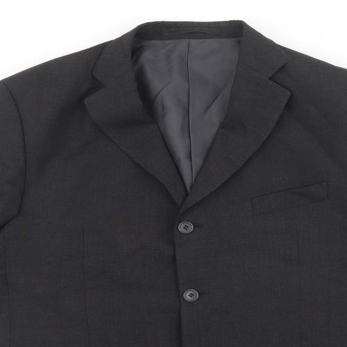 Marks and Spencer Mens Grey Wool Jacket Suit Jacket Size 42
