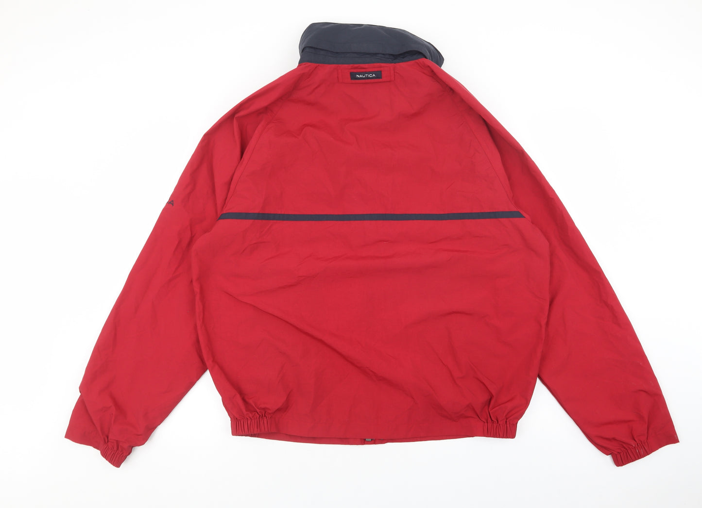 Nautica Mens Red 3-in-1 Jacket Coat Size L Zip
