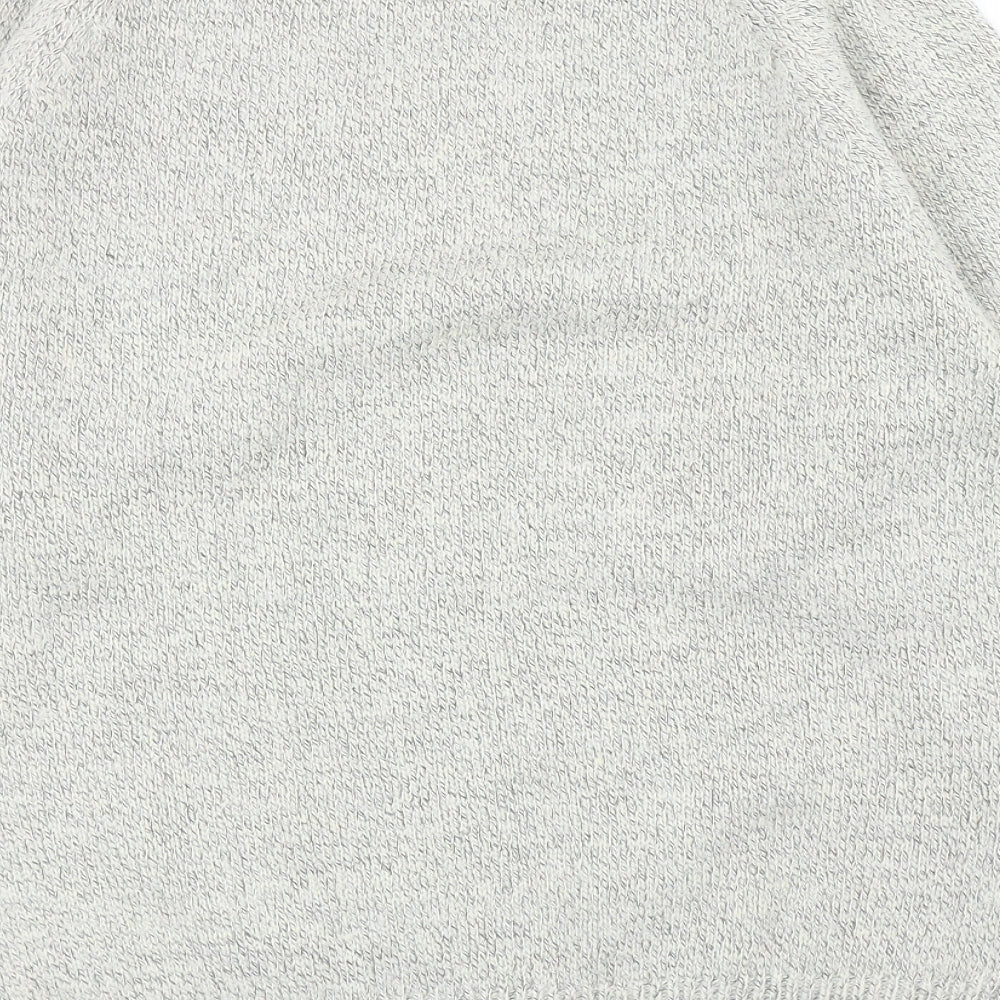 Damart Womens Beige Round Neck Acrylic Pullover Jumper Size 14 - UK Size 14-16
