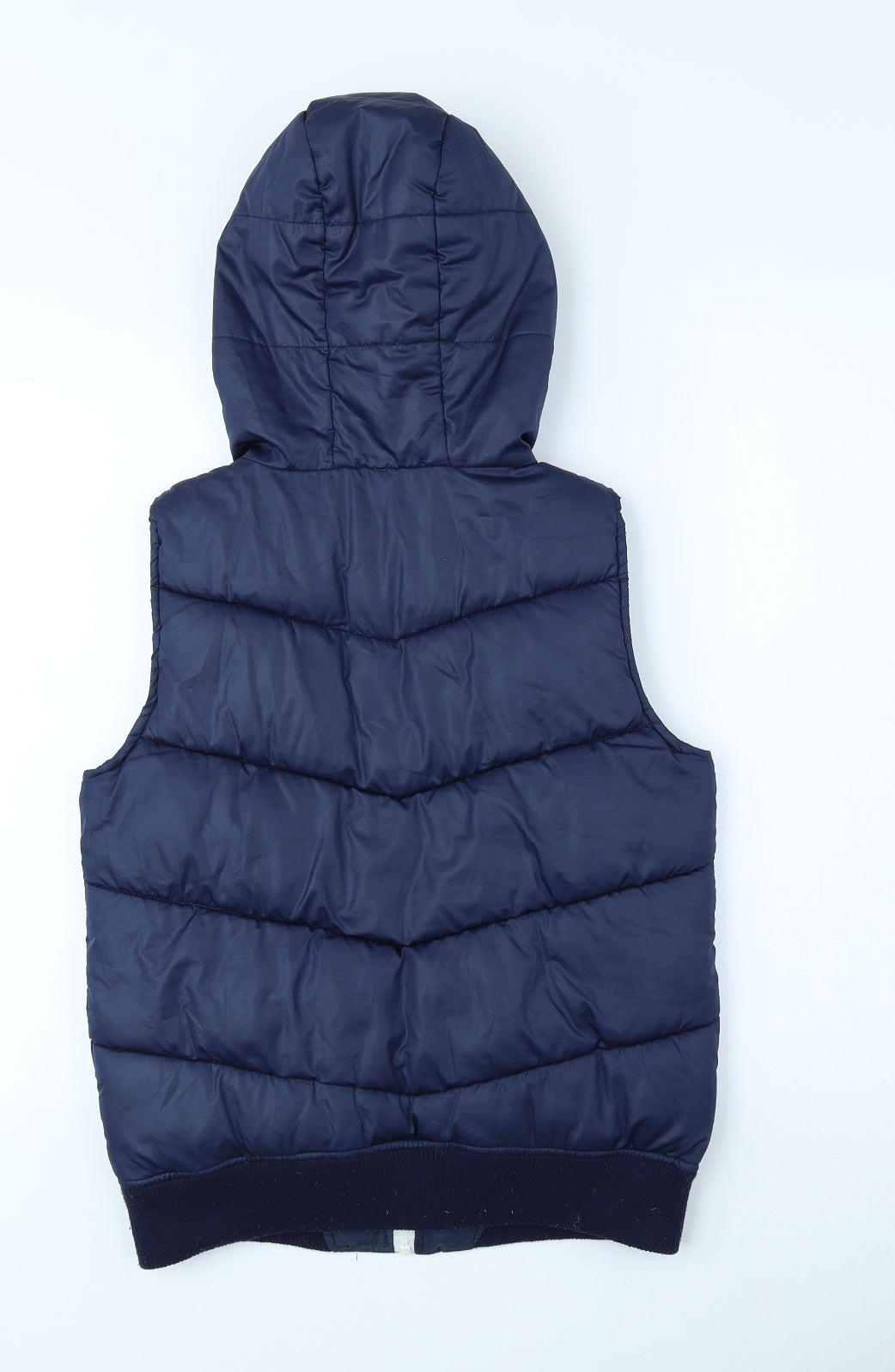 Tammy Boys Blue Puffer Jacket Waistcoat Size 12-13 Years Zip
