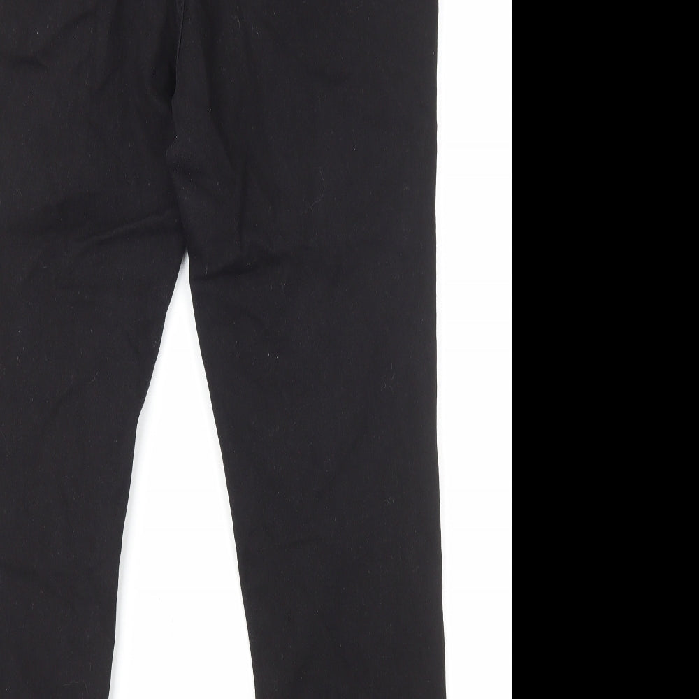 SheIn Womens Black Cotton Skinny Jeans Size XL L27 in Regular Zip