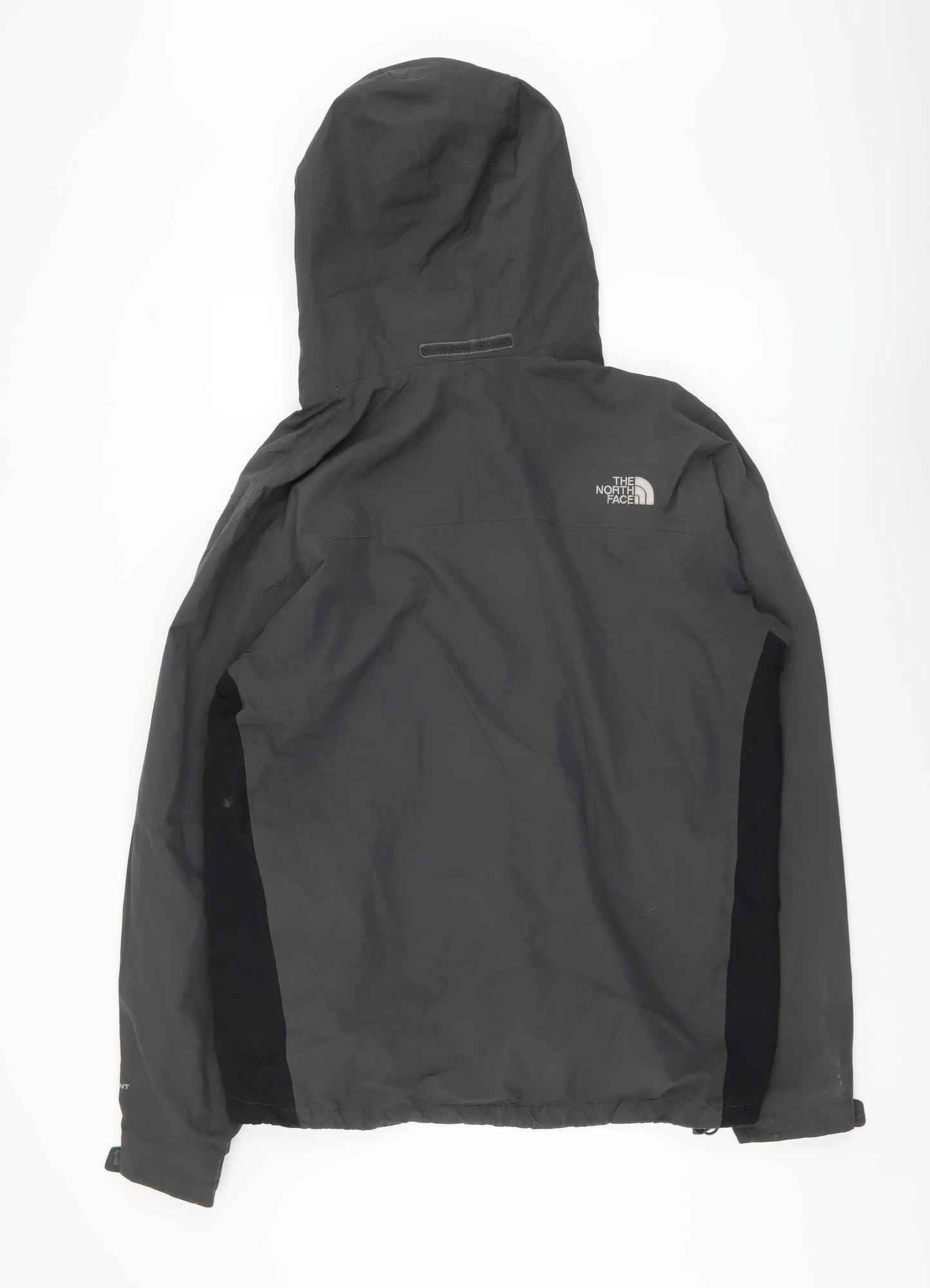 The North Face Mens Grey Rain Coat Coat Size L Zip