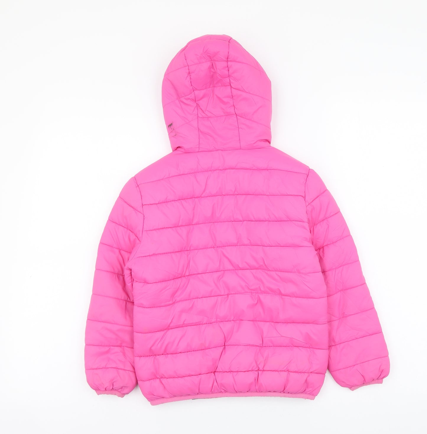 George Girls Pink Jacket Size 5-6 Years Zip