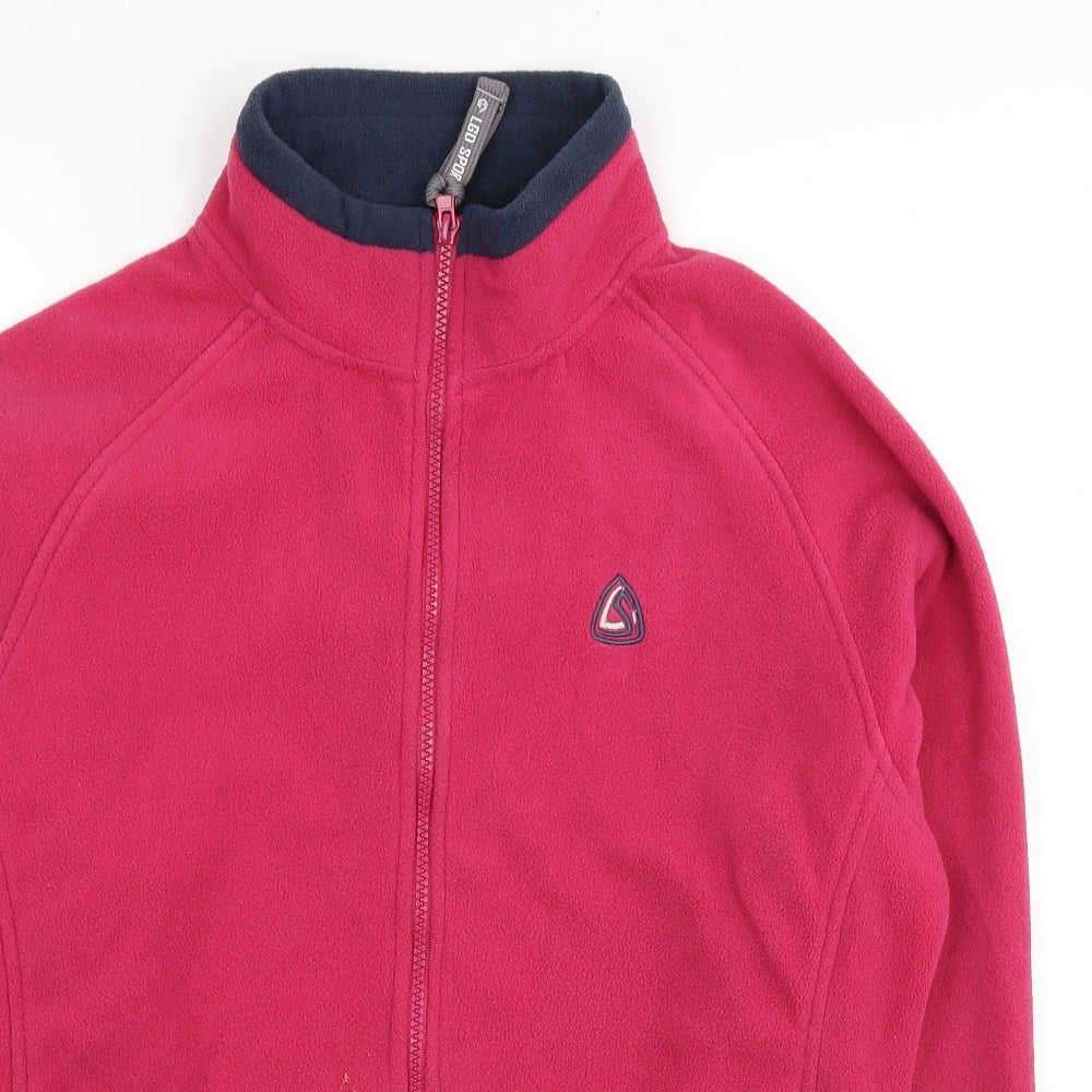 Legender's Womens Pink Jacket Size M Zip