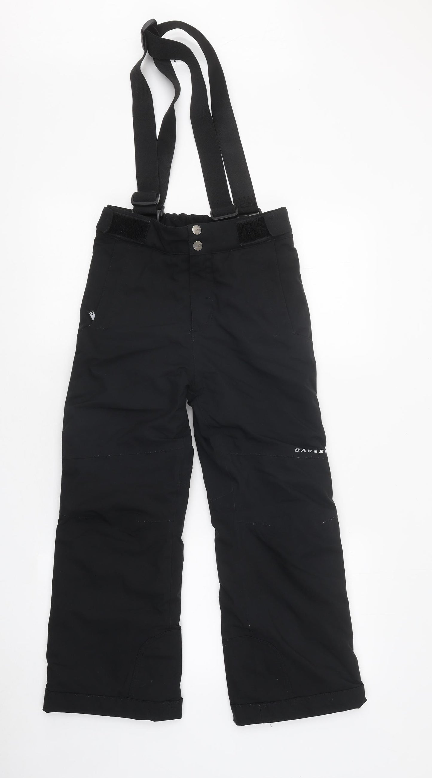 Dare 2B Boys Black Polyester Snow Pants Trousers Size 9-10 Years Regular Zip