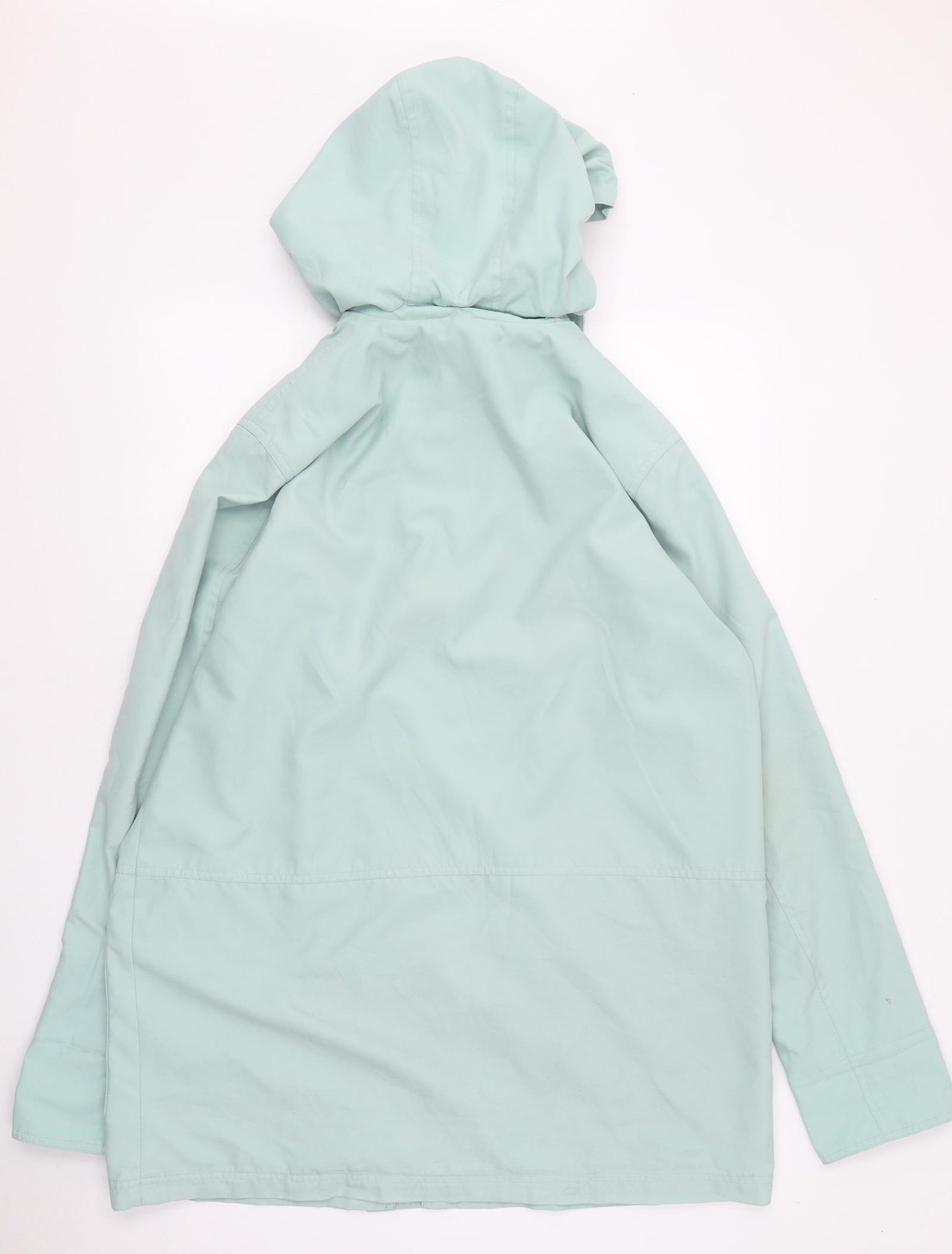 Dannimac Womens Blue Overcoat Coat Size M Zip