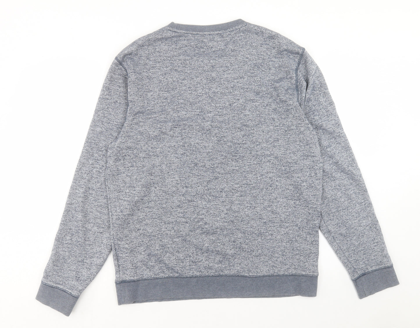 NEXT Mens Blue Cotton Pullover Sweatshirt Size L