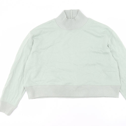 Primark Womens Green Cotton Pullover Sweatshirt Size S Pullover - Size 10-12