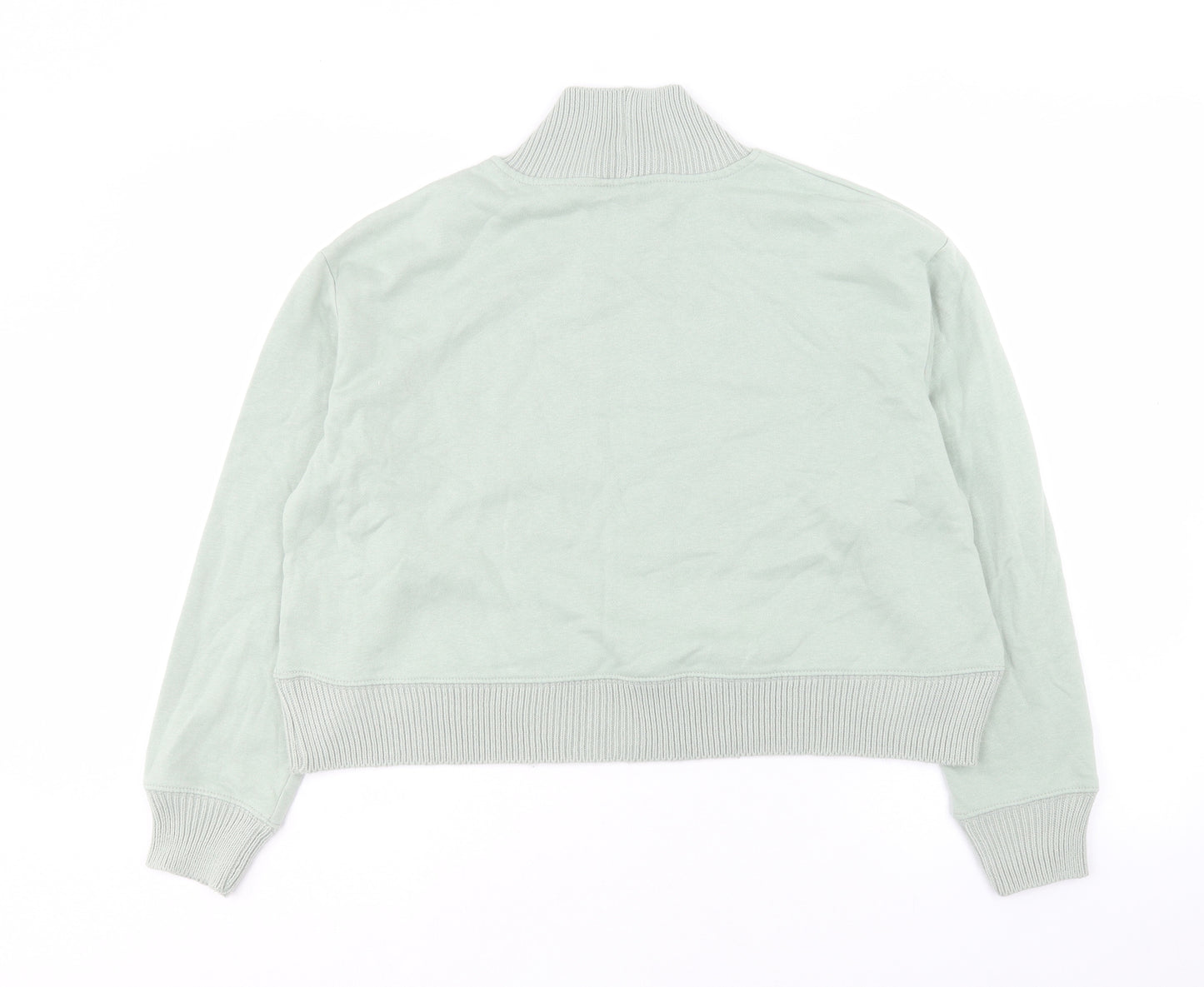Primark Womens Green Cotton Pullover Sweatshirt Size S Pullover - Size 10-12