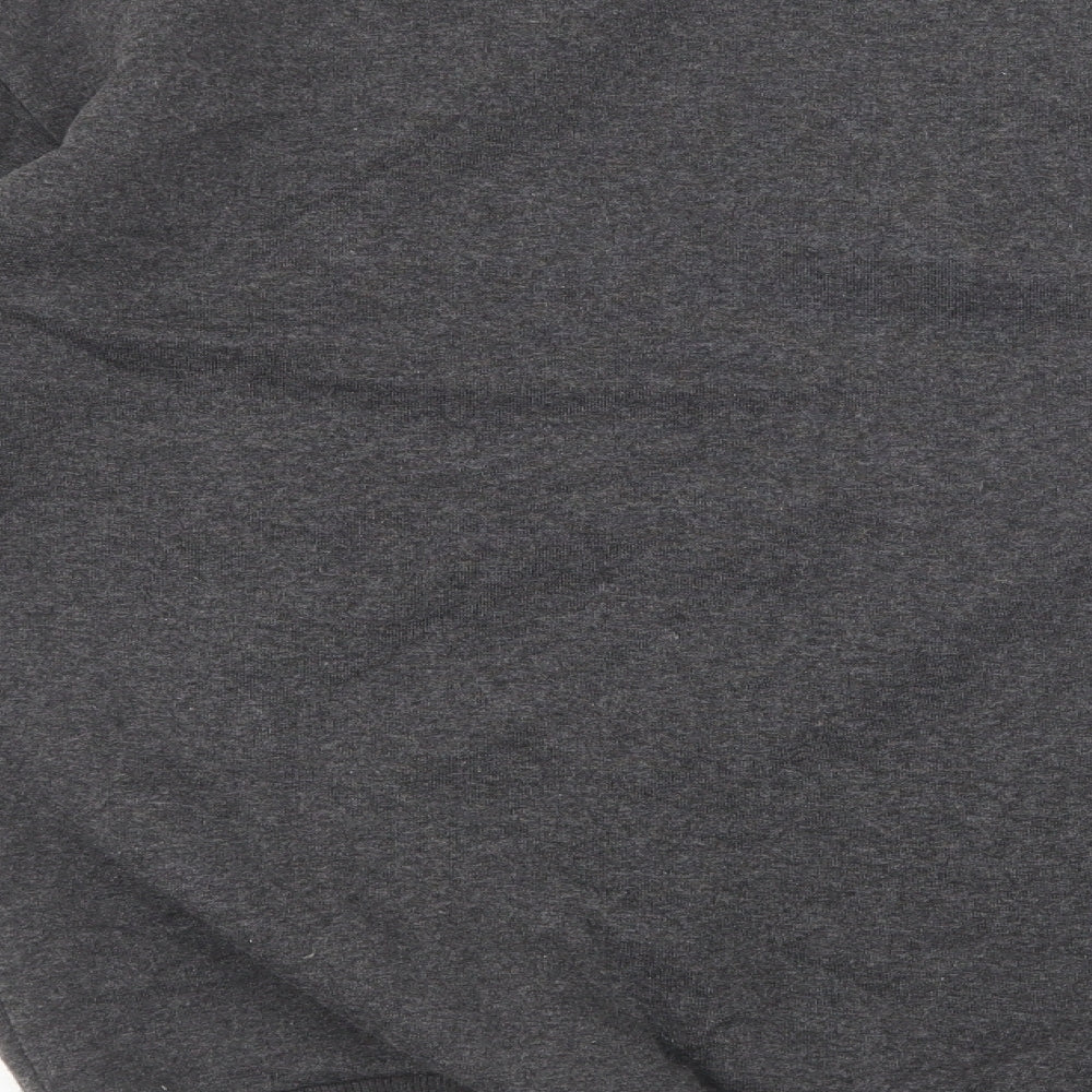 PRETTYLITTLETHING Womens Grey Cotton Pullover Sweatshirt Size S Pullover - Eagle Wild and Free