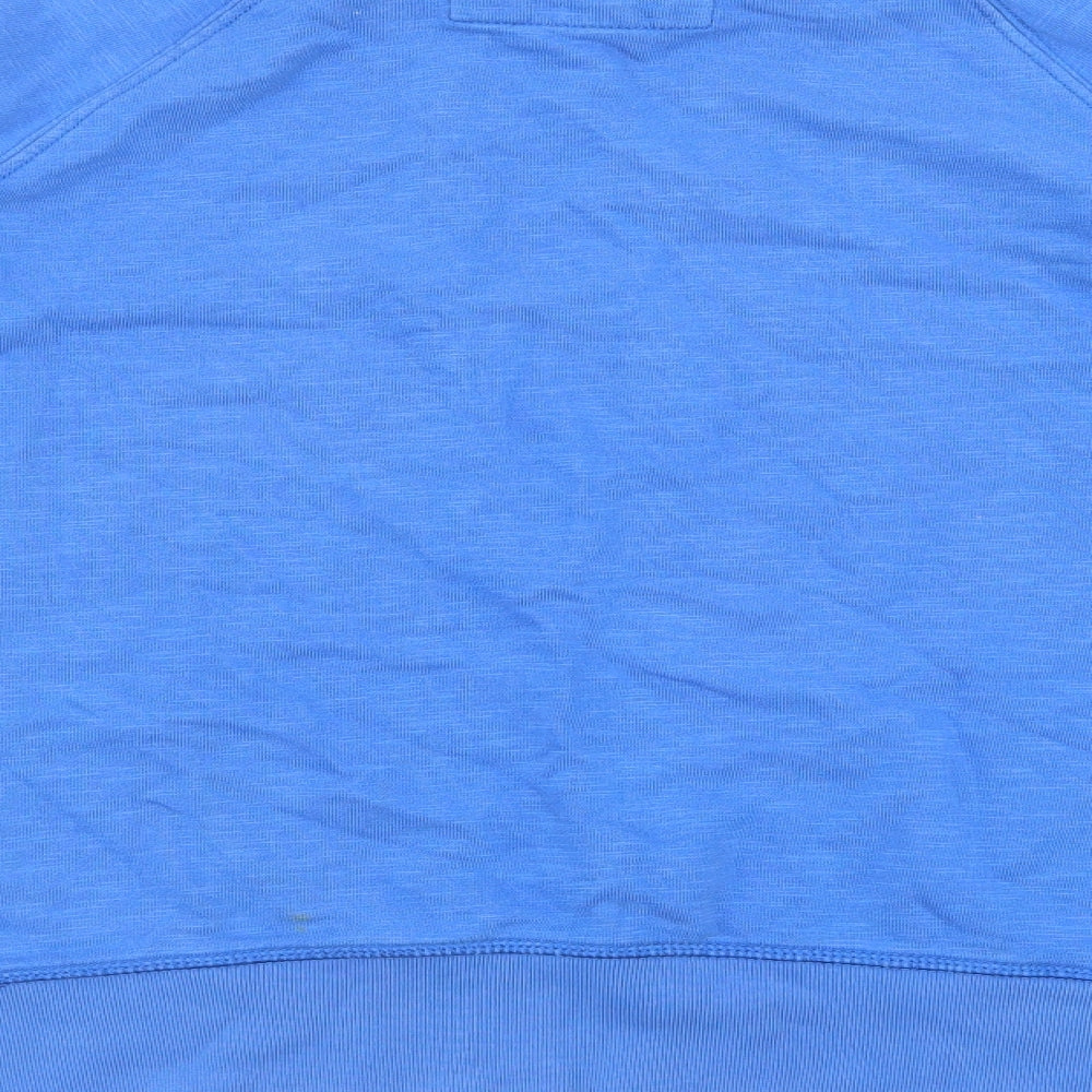 H&M Mens Blue Cotton Pullover Sweatshirt Size S