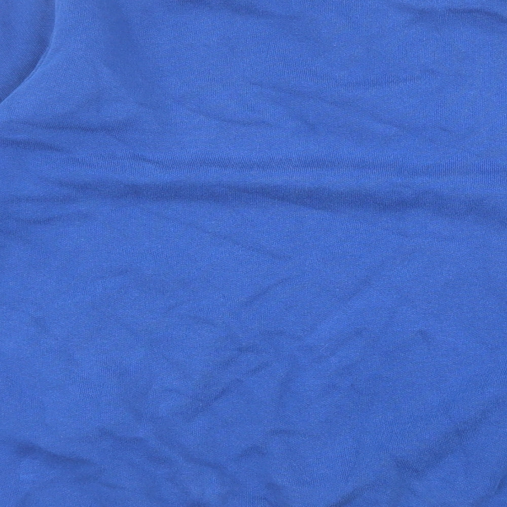 F&F Boys Blue Cotton Pullover Sweatshirt Size 11-12 Years