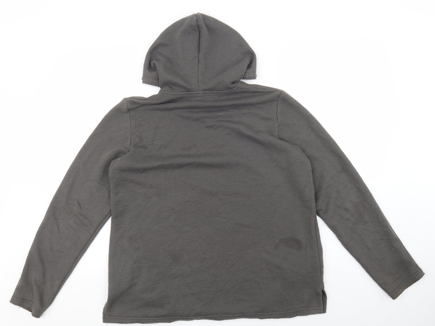 Divided by H&M Womens Grey Cotton Pullover Hoodie Size M Pullover - Metallica