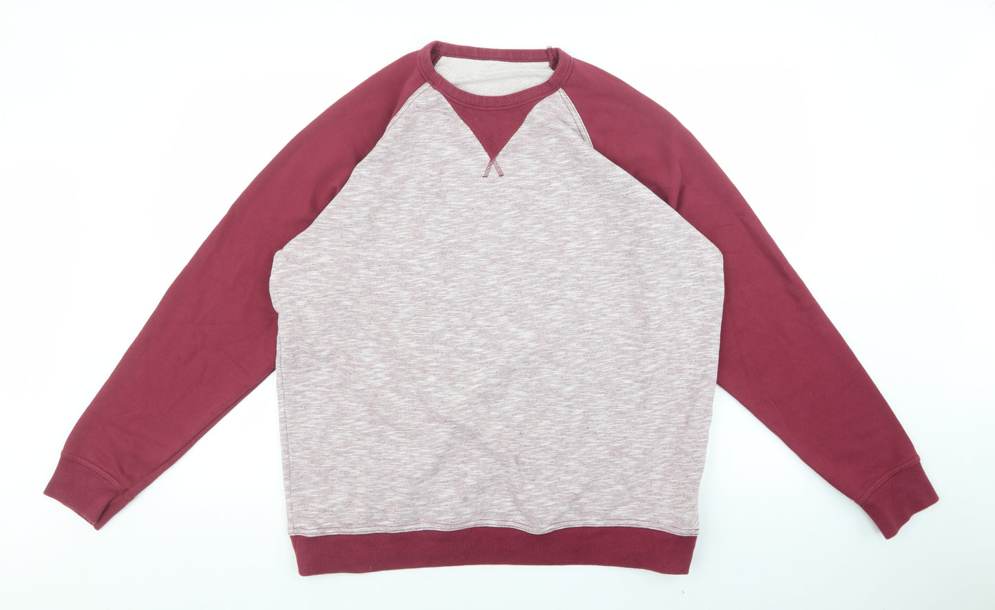 F&F Mens Multicoloured Cotton Pullover Sweatshirt Size XL