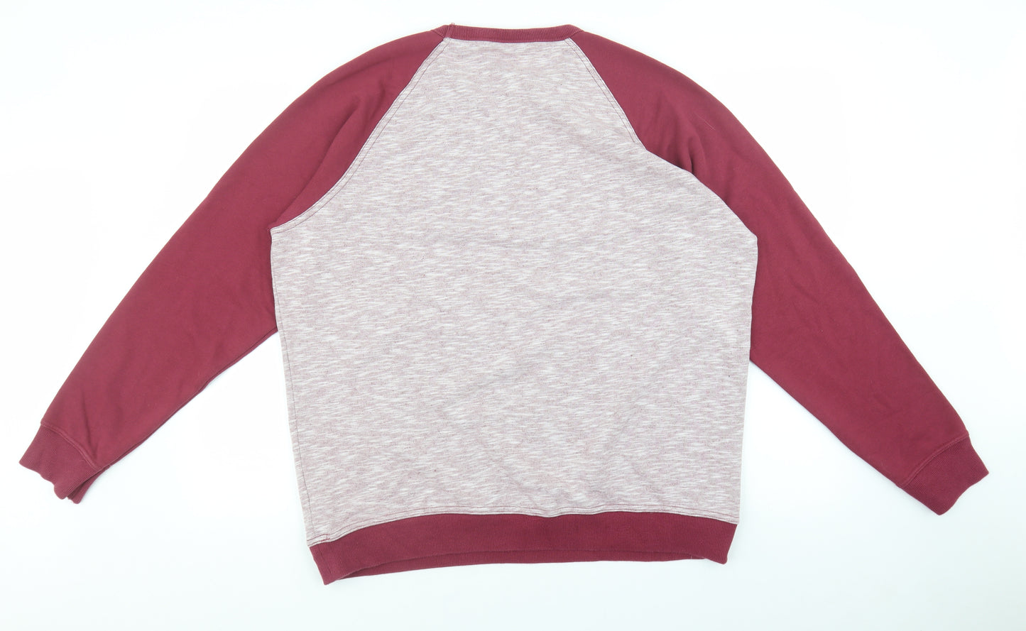 F&F Mens Multicoloured Cotton Pullover Sweatshirt Size XL