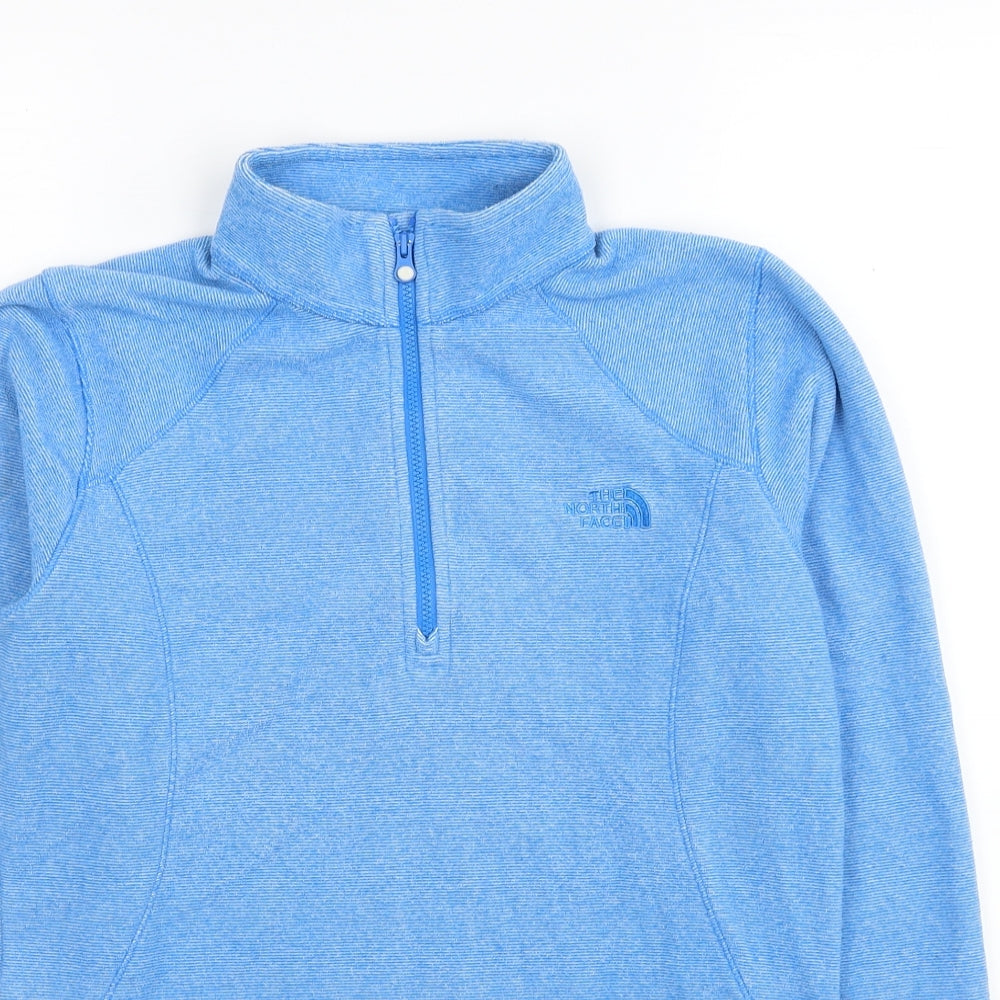 The North Face Womens Black Polyester Pullover Sweatshirt Size M Pullover