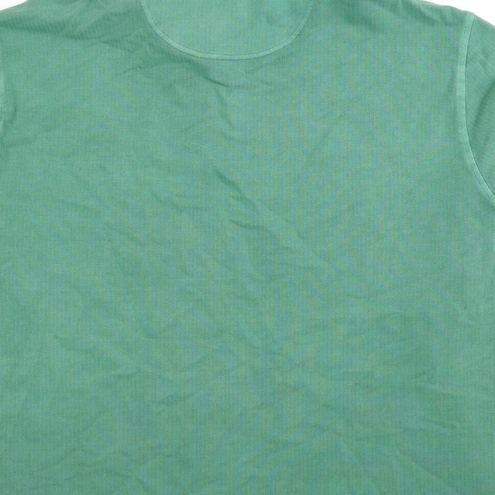 Marks and Spencer Mens Green Cotton Pullover Sweatshirt Size 3XL