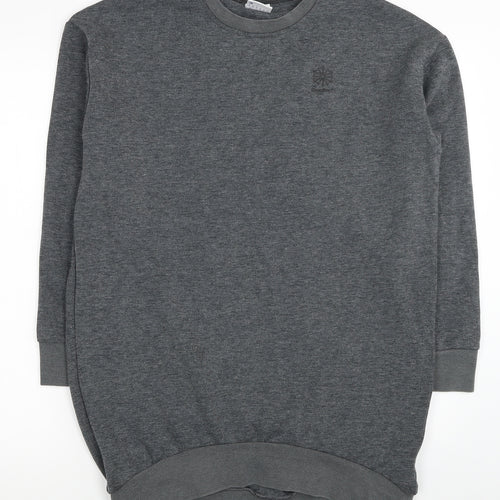 Reebok Womens Grey Polyester Tunic Sweatshirt Size 8 Pullover - Size 8-10