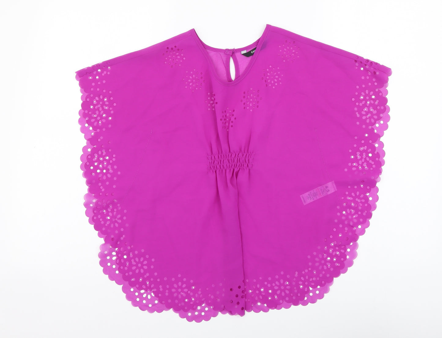 George Girls Purple Polyester Basic Blouse Size 4-5 Years Round Neck Pullover