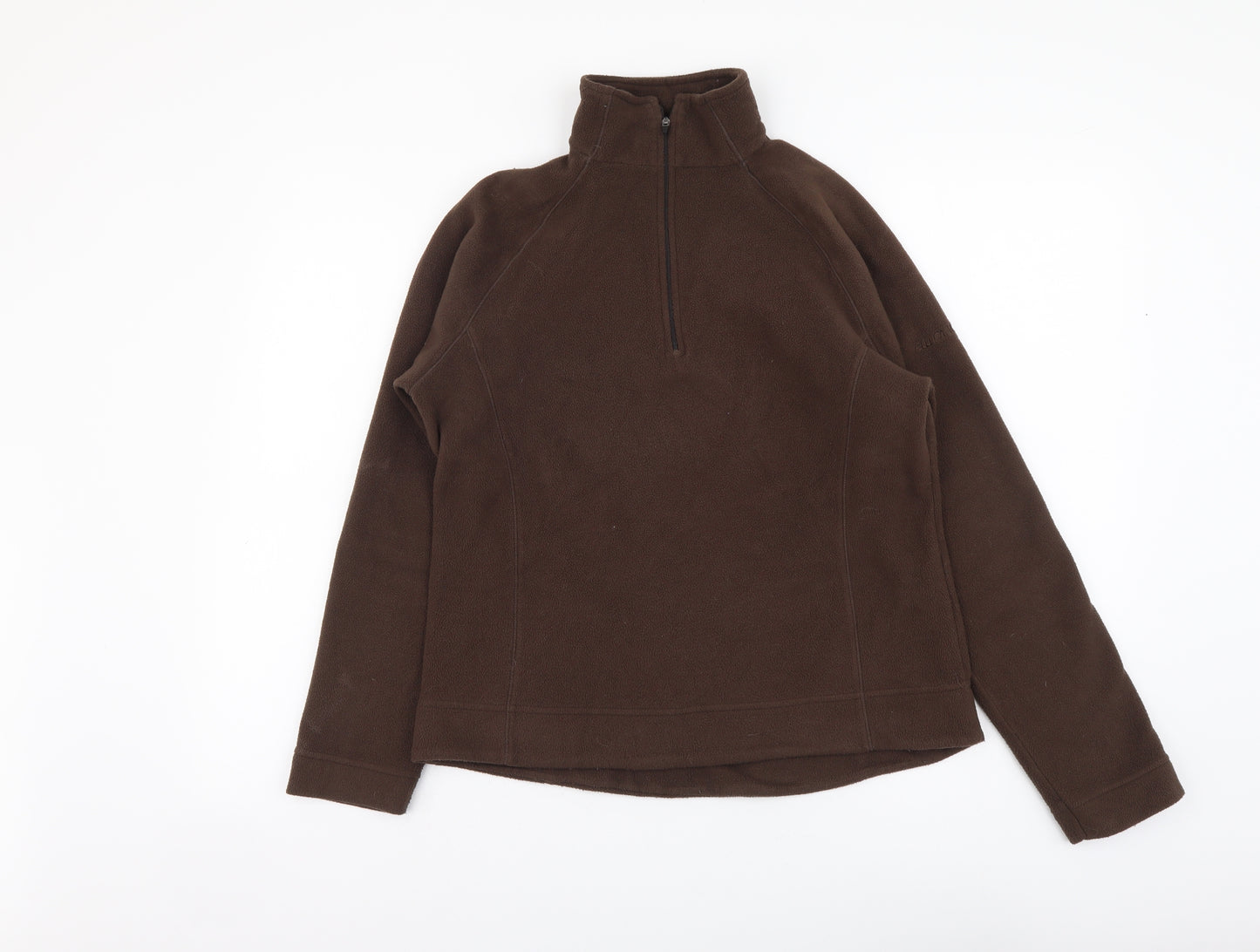 F.LLI Campangolo Womens Brown Polyester Pullover Sweatshirt Size 12 Pullover