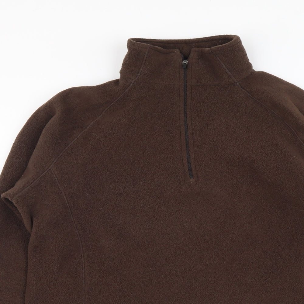 F.LLI Campangolo Womens Brown Polyester Pullover Sweatshirt Size 12 Pullover