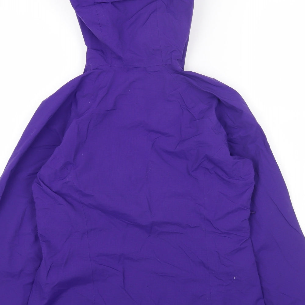 Columbia Womens Purple Rain Coat Coat Size S Zip