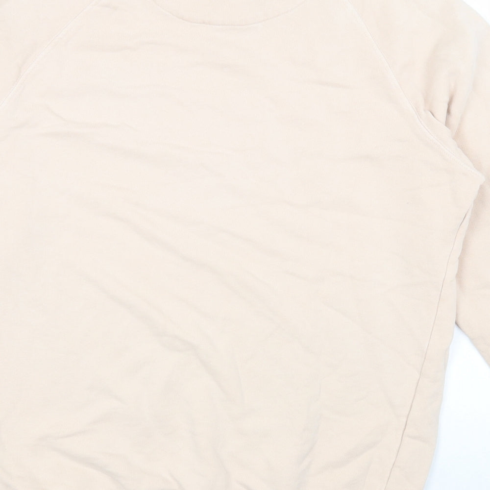 Preworn Womens Pink Cotton Pullover Sweatshirt Size S Pullover