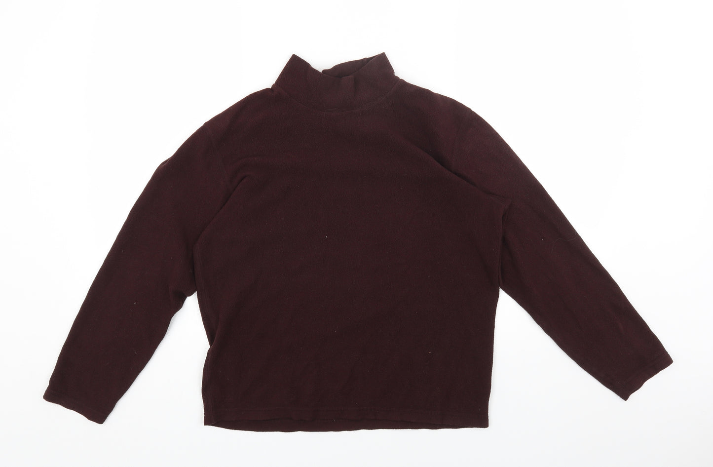 Uniqlo Womens Brown Polyester Pullover Sweatshirt Size S Pullover