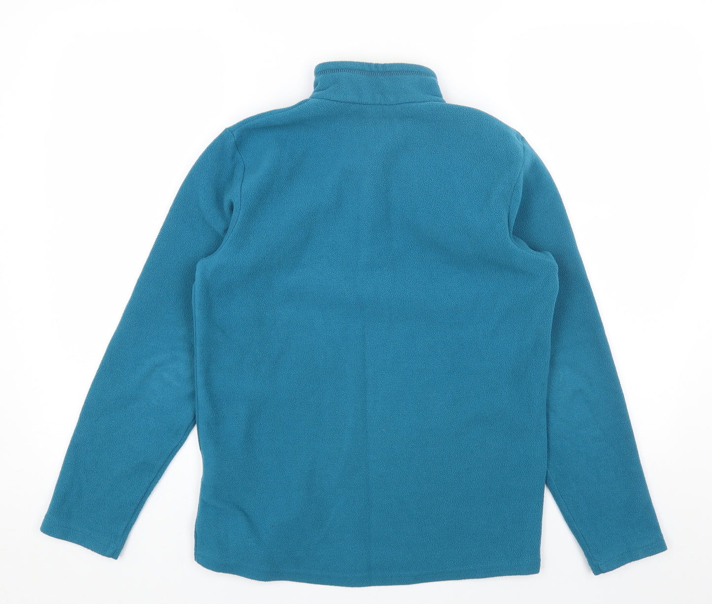 Preworn Boys Blue Polyester Pullover Sweatshirt Size 14 Years Zip
