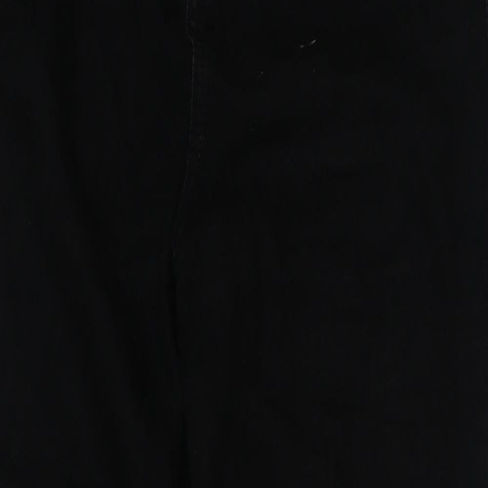 ASOS Womens Black Cotton Mom Jeans Size 28 in L32 in Regular Button