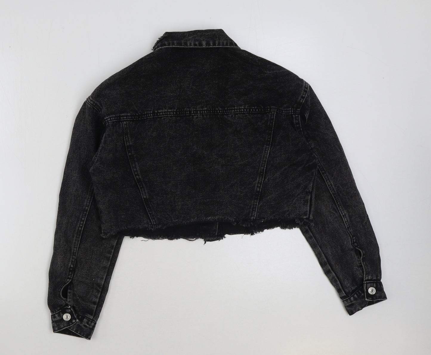 SheIn Womens Black Jacket Size XS Button