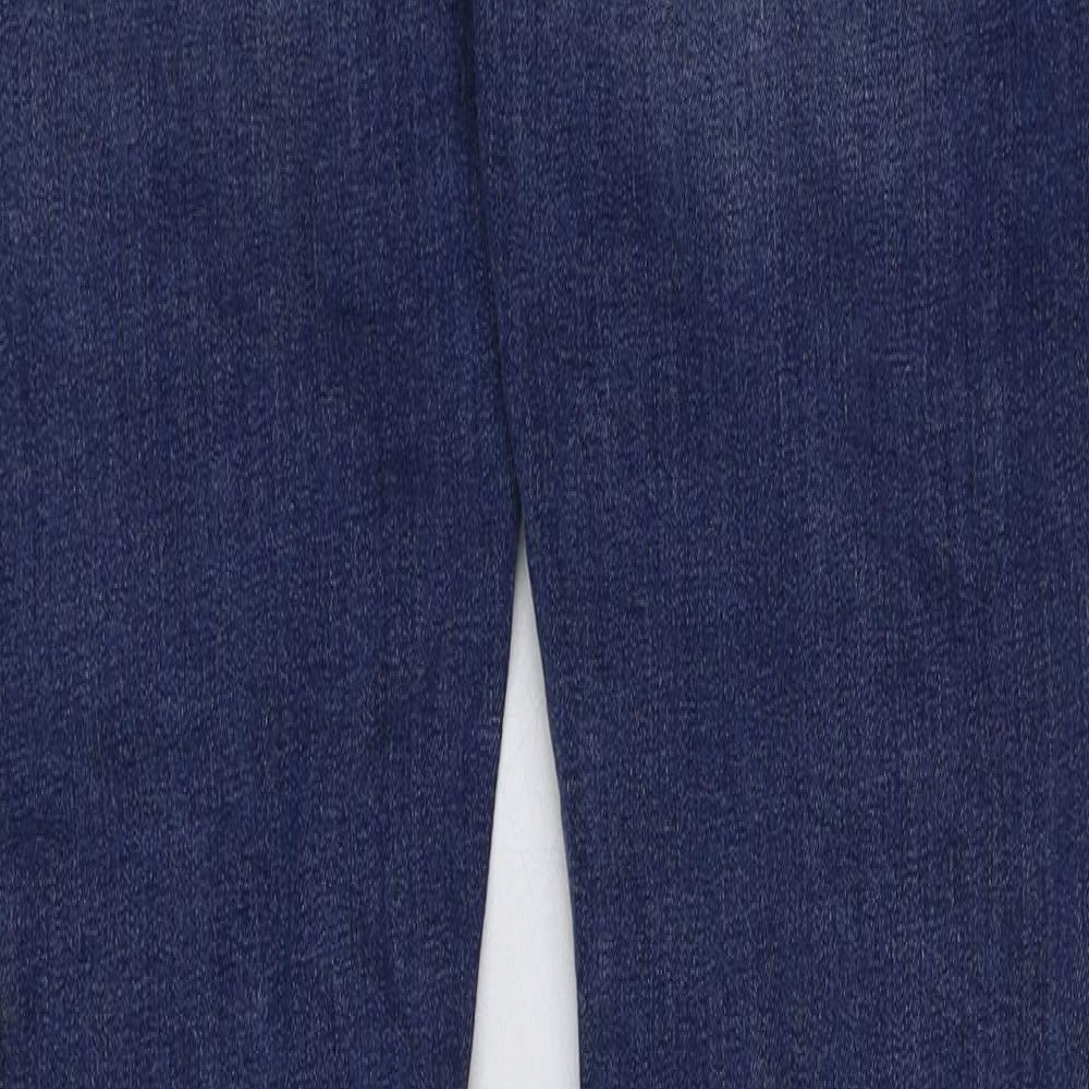Denim & Co. Mens Blue Cotton Skinny Jeans Size 32 in L34 in Regular Button