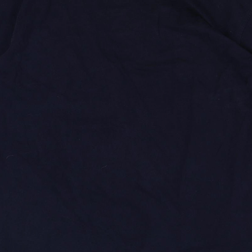 TU Mens Blue Polyester Pullover Sweatshirt Size L