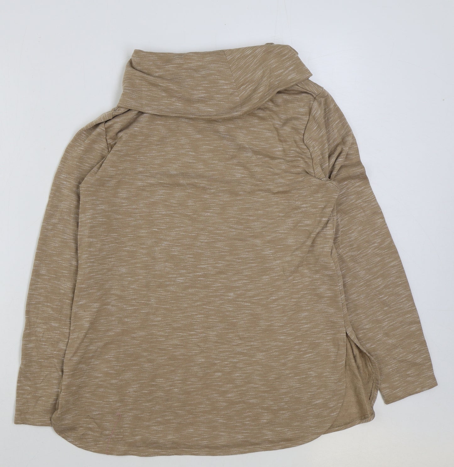 Jones New York Womens Beige Polyester Pullover Sweatshirt Size L Pullover