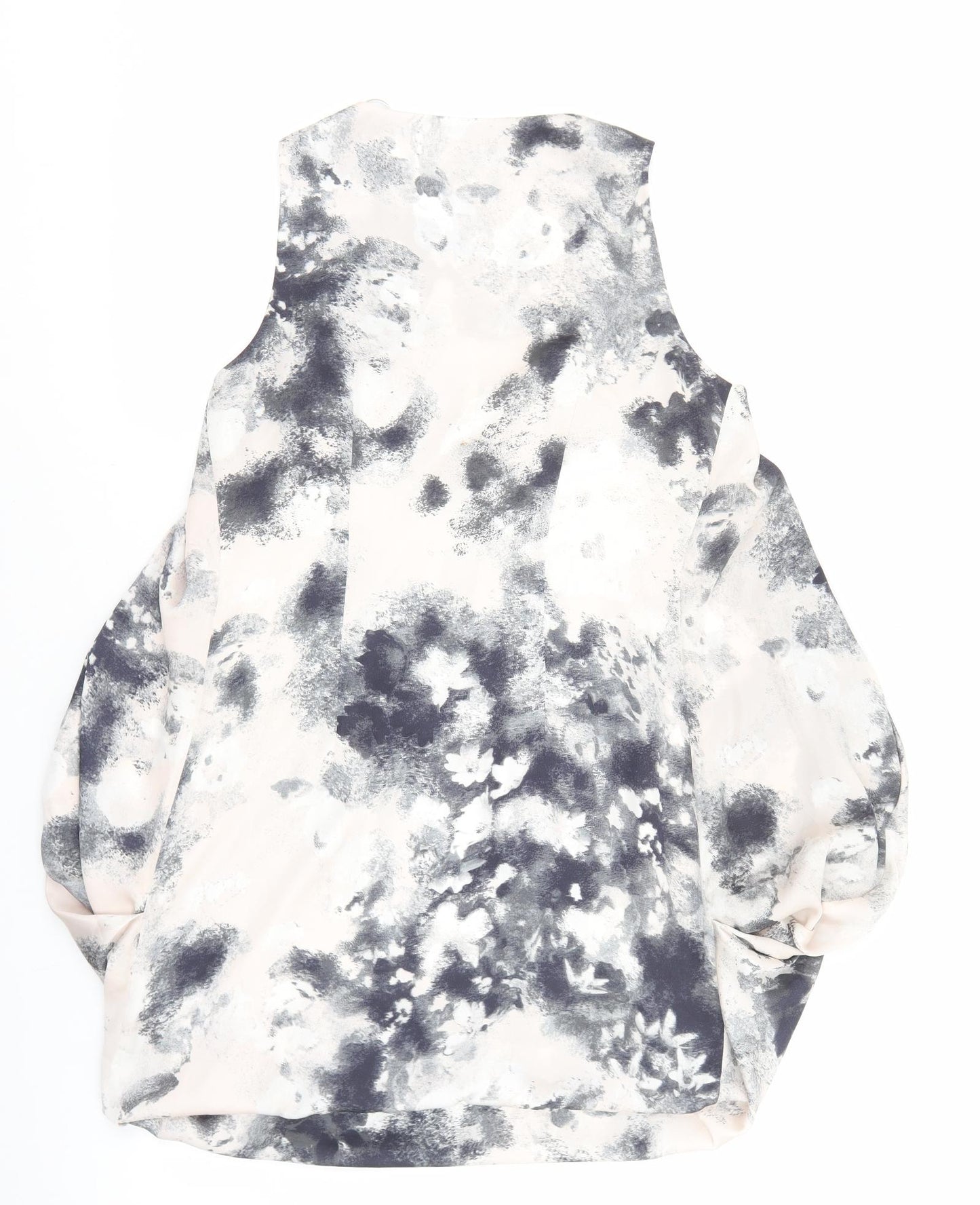 H&M Womens Multicoloured Polyester Basic Tank Size 8 Scoop Neck