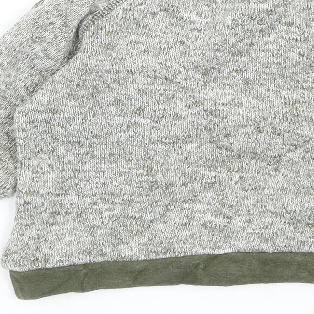 Nutmeg Boys Green Polyester Pullover Jumper Size 9-12 Months Snap - Adventure